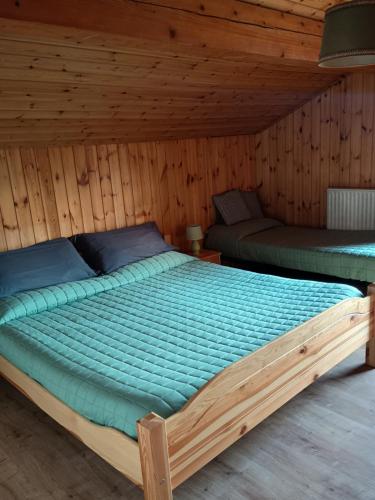 Cama o camas de una habitación en Eggernhof