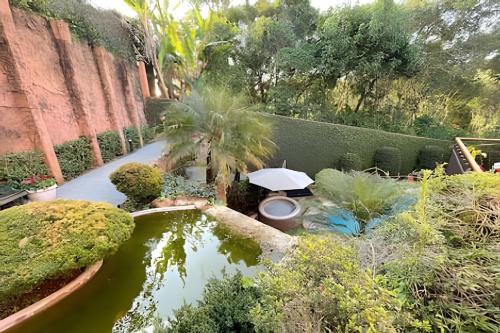 Zahrada ubytování Charme Toscano de Frente para o Lago - GV2