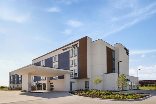 a rendering of the front of a building at SpringHill Suites by Marriott Grand Island in Grand Island