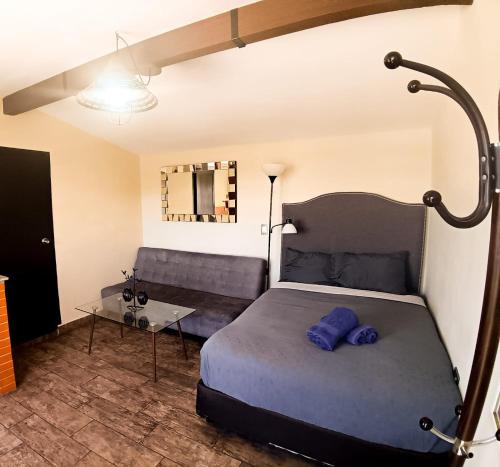 เตียงในห้องที่ Fresh room, Paseo Durango