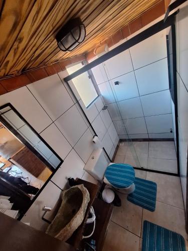 Χώρος καθιστικού στο Casa do vadinho