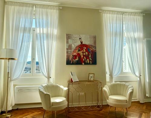 Posezení v ubytování StaraGo Vienna Suite - Confort e stile nel cuore di Gorizia
