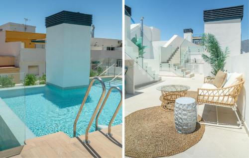 Stylish Urban Escape 2-Bedroom Apartment with Rooftop Pool