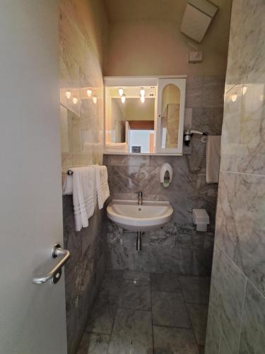 Koupelna v ubytování Hotel Consuelo