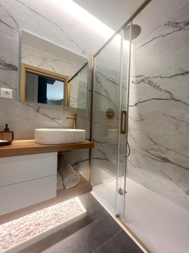 Ванная комната в Raiano Guest House