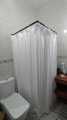 Bilik mandi di Casa Vacacional La Arcada
