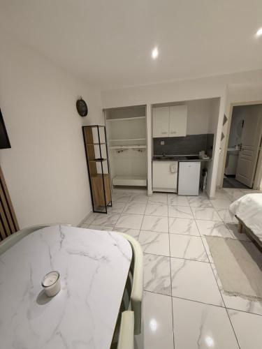 Postel nebo postele na pokoji v ubytování Appart hotel bonpas