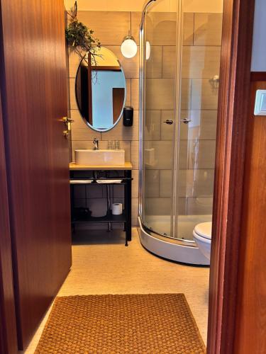 Ein Badezimmer in der Unterkunft Hotel Brú countryside