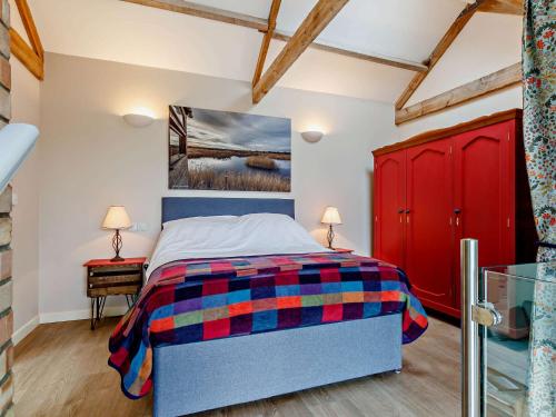 Ένα ή περισσότερα κρεβάτια σε δωμάτιο στο 1 Bed in Wedmore 82379