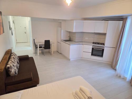 Køkken eller tekøkken på C&Y Apartments Metropol