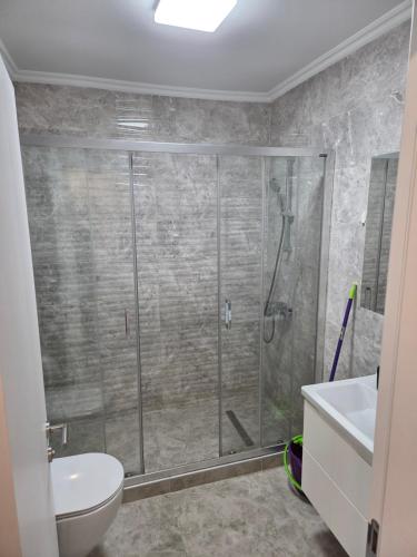 Et badeværelse på C&Y Apartments Metropol