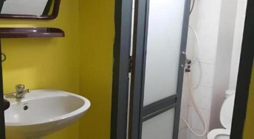 Koupelna v ubytování Lankham Hotel