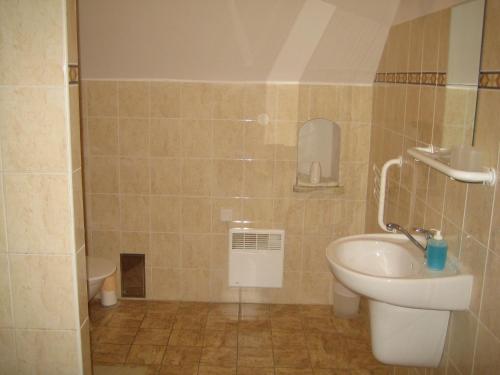 Ванна кімната в Penzion Paták
