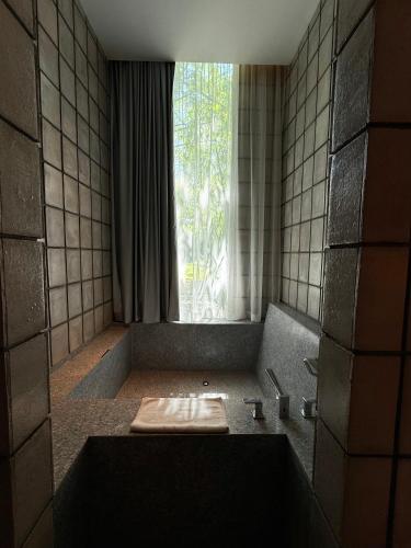 Ruang duduk di Aleela Villa