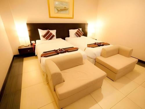 Гостиная зона в The Residence Airport & Spa Hotel