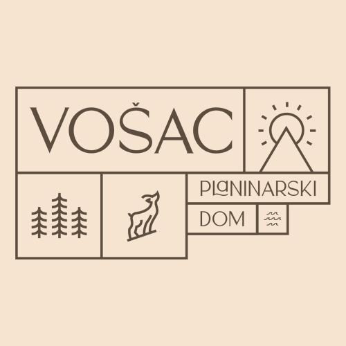 a diagram of a vase with the words vazquez and a diagram at Planinarski dom Vošac in Makarska