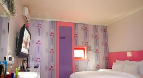 Letto o letti in una camera di Nabiya Hotel
