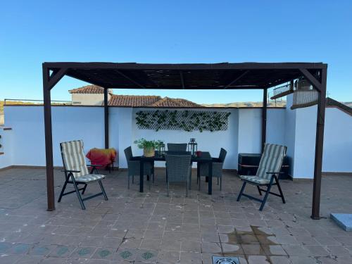 Balkoni atau teres di Apartamento Real 17, Cádiar