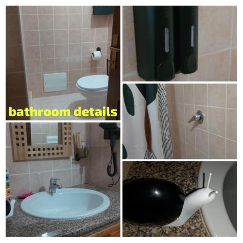 Ένα μπάνιο στο B&B Santu Chilgu