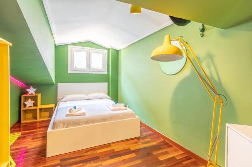 Katil atau katil-katil dalam bilik di Talaia - baskeyrentals