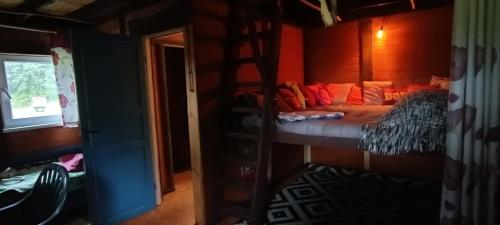 Кровать или кровати в номере Alpa