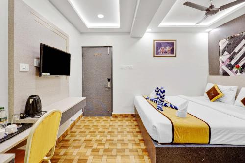 TV a/nebo společenská místnost v ubytování The K11 Hotels - T Nagar