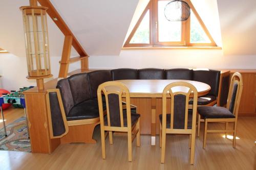 Un lugar para sentarse en 2-Zimmer Obstgarten Appartement