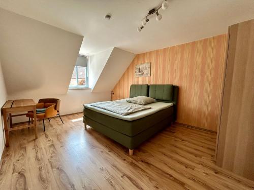 Χώρος καθιστικού στο Ferienhaus am Beverinsee