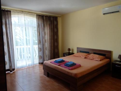 Postel nebo postele na pokoji v ubytování Apartment Barski