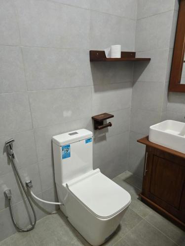 Koupelna v ubytování Hotel Serugahawatta