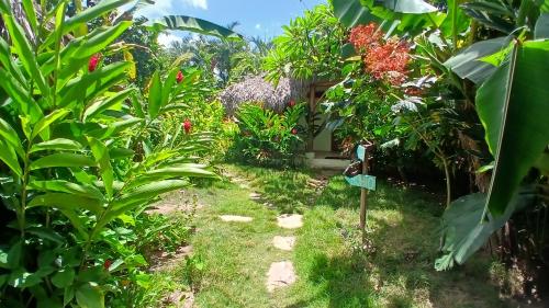 Un jardín fuera de Casa Picaflor B&B