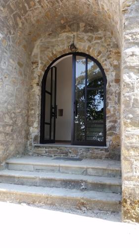 Η πρόσοψη ή η είσοδος του Palazzo Laurice