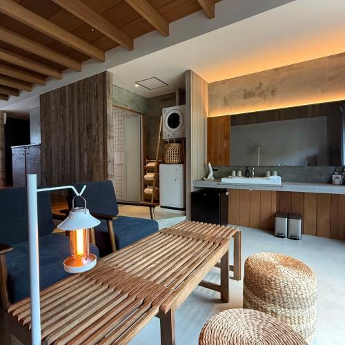Kuchyň nebo kuchyňský kout v ubytování Hotel Yagajiso