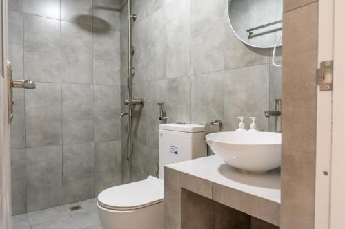 Un baño de Endorphins Beach Villa