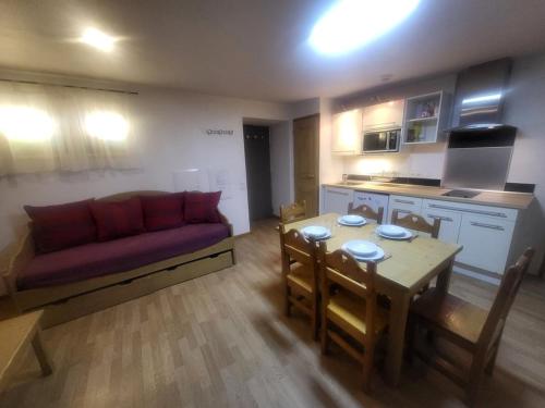 Studio cosy 4 pers. front de neige avec WiFi à Montgenèvre - FR-1-266-85