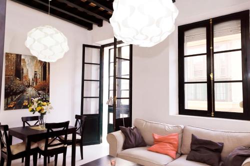Posezení v ubytování Apartamento Centro de Cádiz y Playa