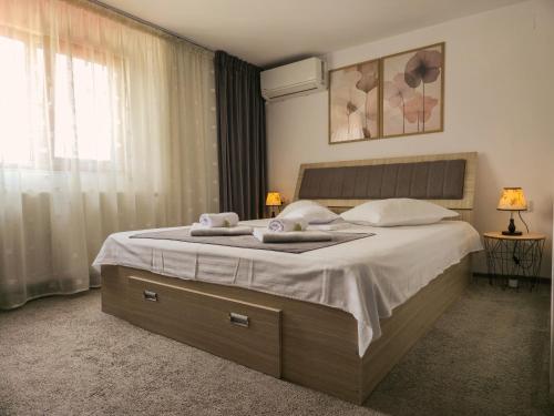 Ένα ή περισσότερα κρεβάτια σε δωμάτιο στο Casa Leu