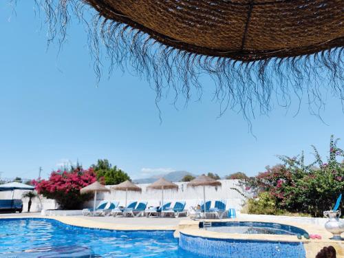 Kolam renang di atau dekat dengan The Dragonfly Retreat