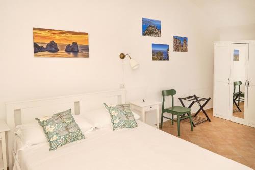 Ένα ή περισσότερα κρεβάτια σε δωμάτιο στο Villa Eudesandra