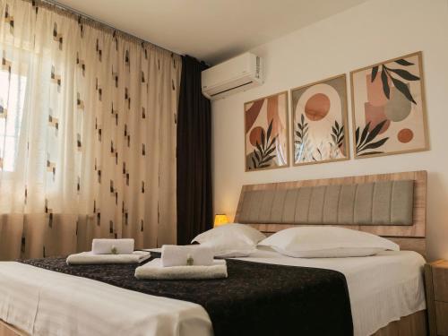 Ένα ή περισσότερα κρεβάτια σε δωμάτιο στο Casa Leu