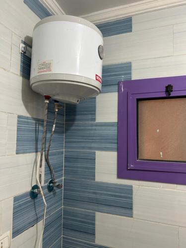 Koupelna v ubytování شقه مكيفه صف أول شاطئ الفيروز