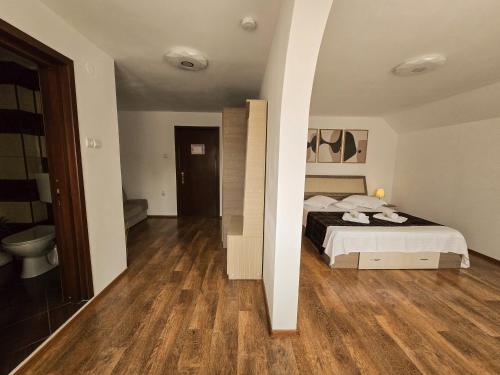 Ένα ή περισσότερα κρεβάτια σε δωμάτιο στο Casa Leu