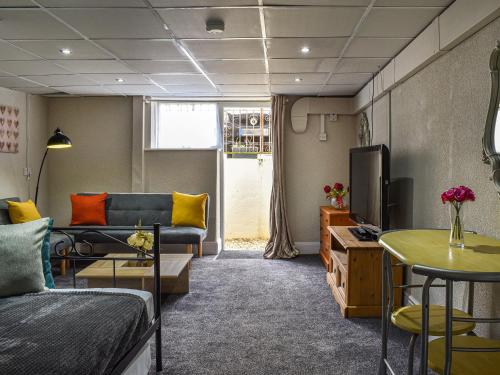 Χώρος καθιστικού στο Apartment 786 At The Granville