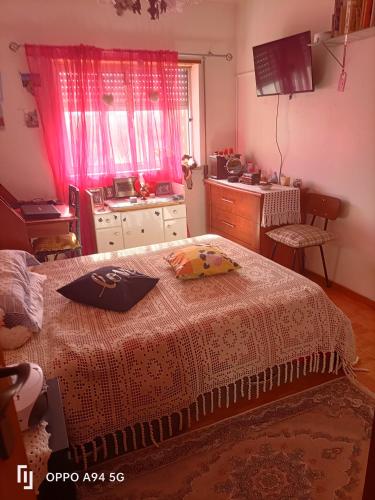 Postel nebo postele na pokoji v ubytování Apartamento da Isabel