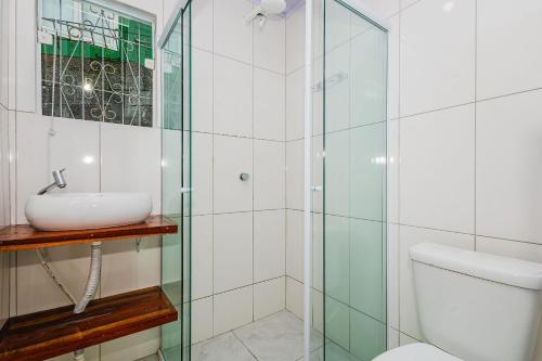 Koupelna v ubytování Penha | Casa perto da Praia de São Miguel