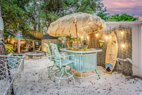 Siseõu või muu väliala majutusasutuses Tiki Bliss Pool & Resort Vibe