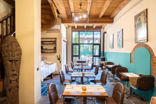 Un lugar para sentarse en Boutique Hotel Scalzi - Adults Only