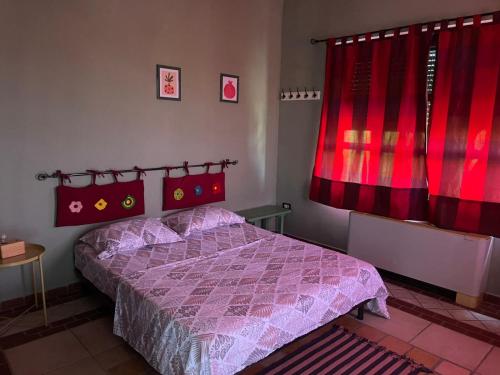 Postel nebo postele na pokoji v ubytování Villa Mugs