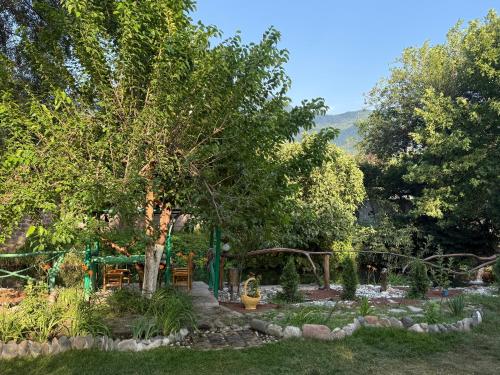 Zahrada ubytování MM Family Resort Ijevan
