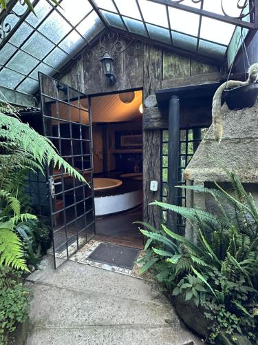 Taman di luar Pousada Di Oliva